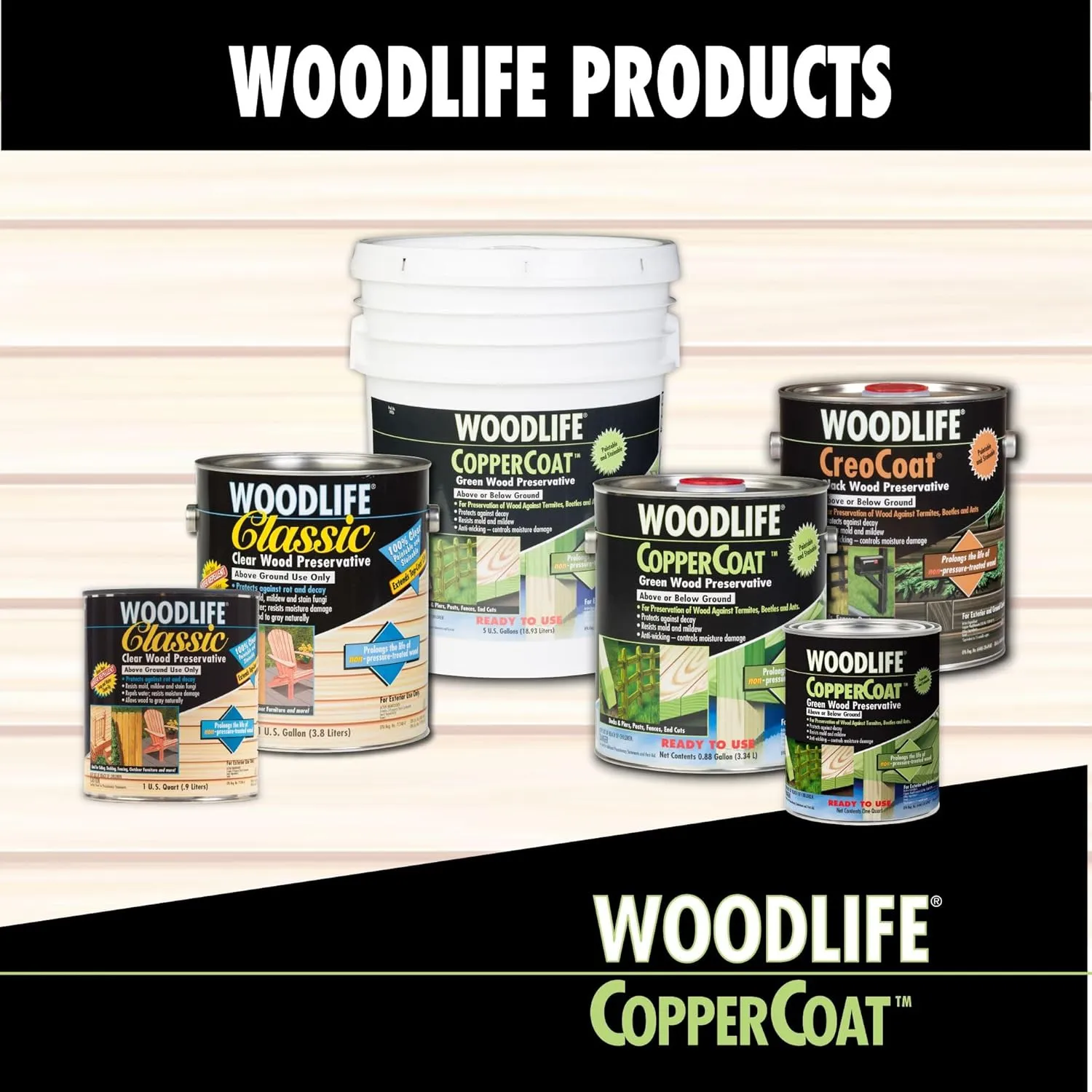 Rust-Oleum 1904A Wolman (Woodlife) CopperCoat Green Wood Preservative-Below Ground, Quart