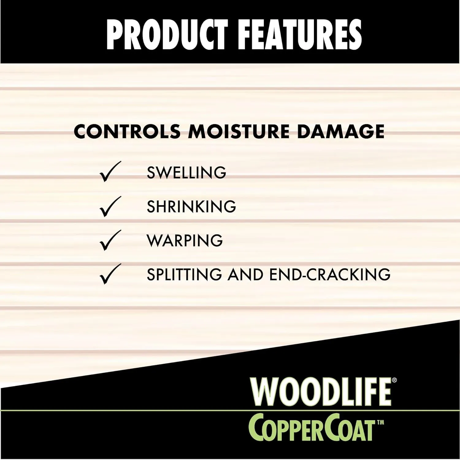 Rust-Oleum 1904A Wolman (Woodlife) CopperCoat Green Wood Preservative-Below Ground, Quart