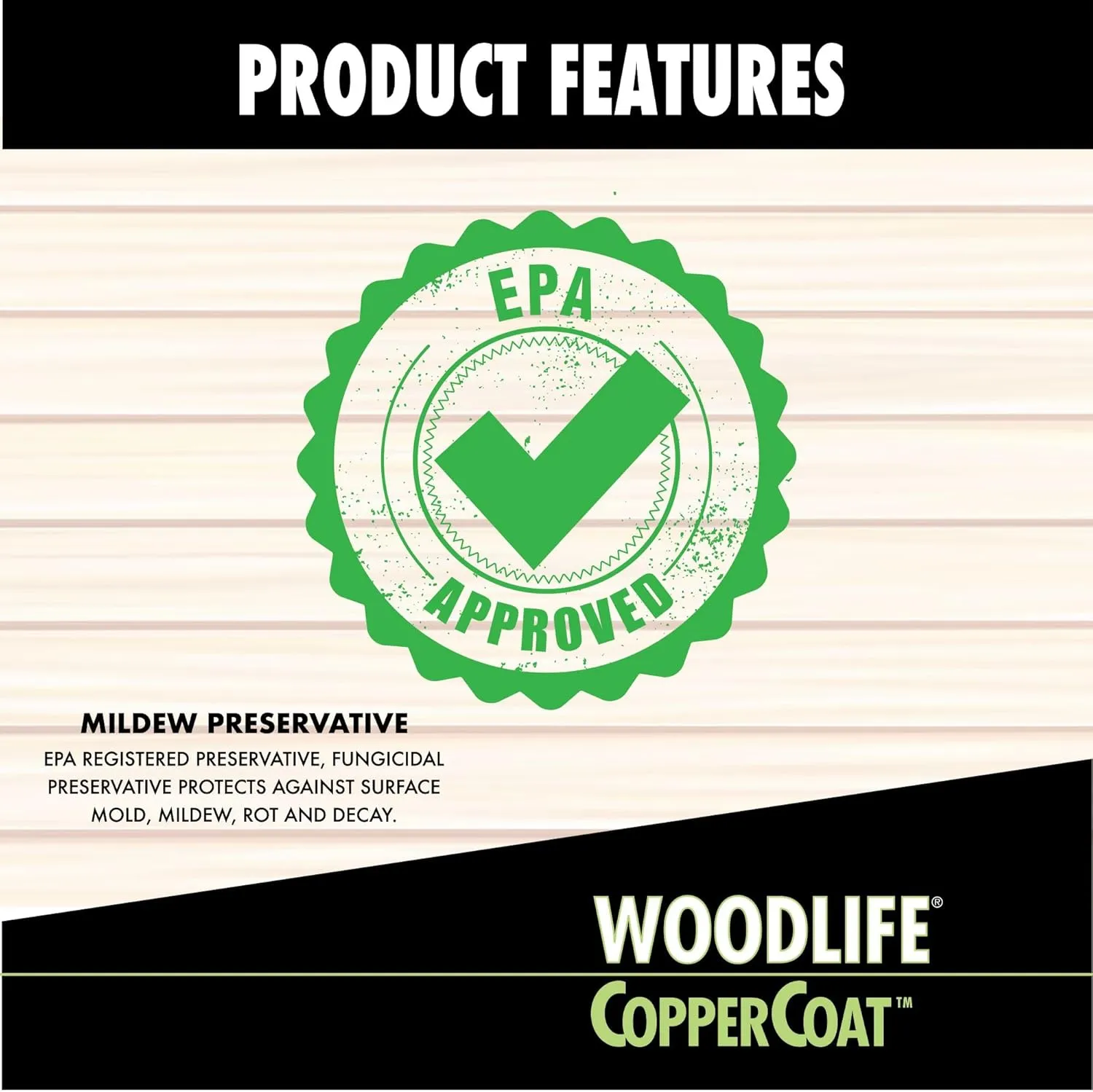Rust-Oleum 1904A Wolman (Woodlife) CopperCoat Green Wood Preservative-Below Ground, Quart