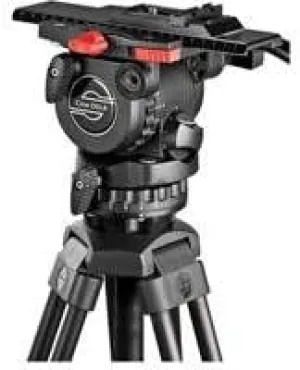 Sachtler 0350 Cine DLSR Fluid Head with DSLR Plate and Pan Bar, Supports 2 to 11 lbs