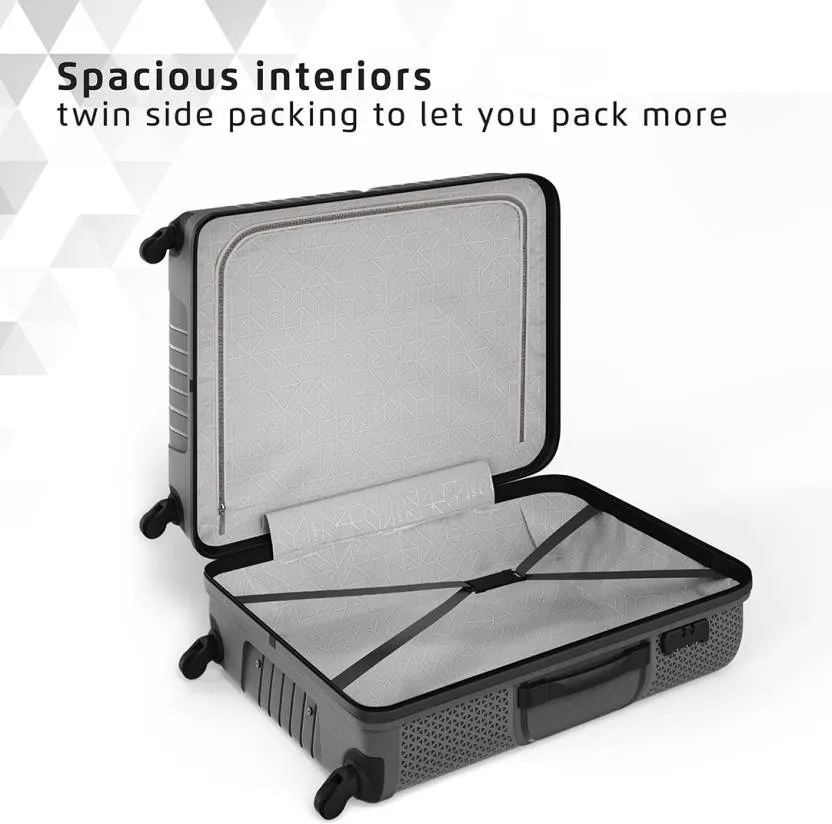 Safari Zeno 4 Wheeled 3PC Luggage Set (22/26/30")
