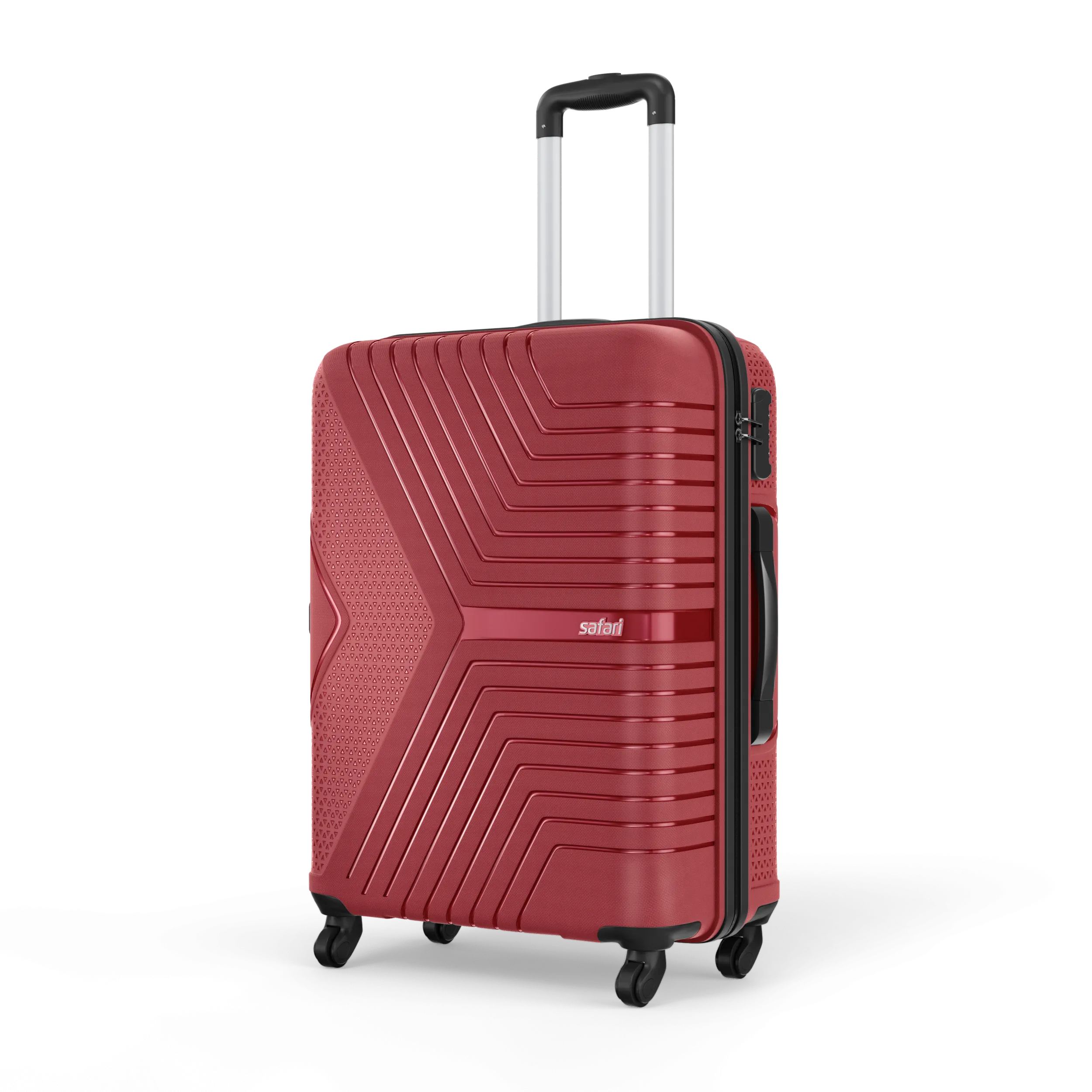 Safari Zeno 4 Wheeled 3PC Luggage Set (22/26/30")