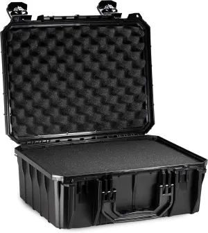 Seahorse 630 Heavy Duty Protective Dry Box Case with Accuform Foam - TSA Approved/Mil Spec / IP67 Waterproof/USA Made for Cameras, Kayaks, Bear Boxes, Motorcycles