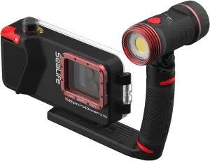 SeaLife SportDiver Ultra Underwater Smartphone Scuba Housing & Sea Dragon 2500 Lumen Light, Waterproof Photography, Easy Camera Controls, Fits Most Phones