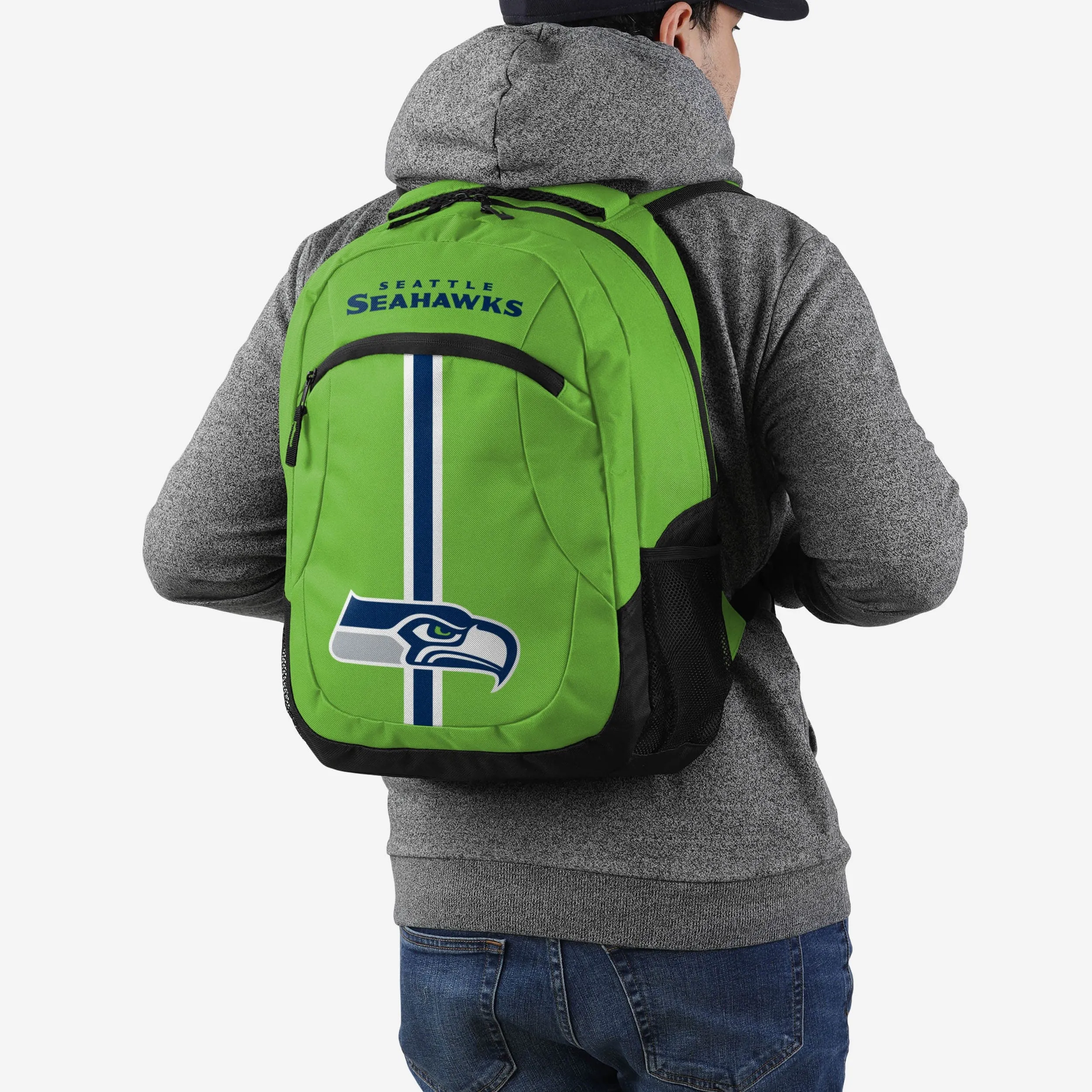Seattle Seahawks Green Alternate Color Action Backpack