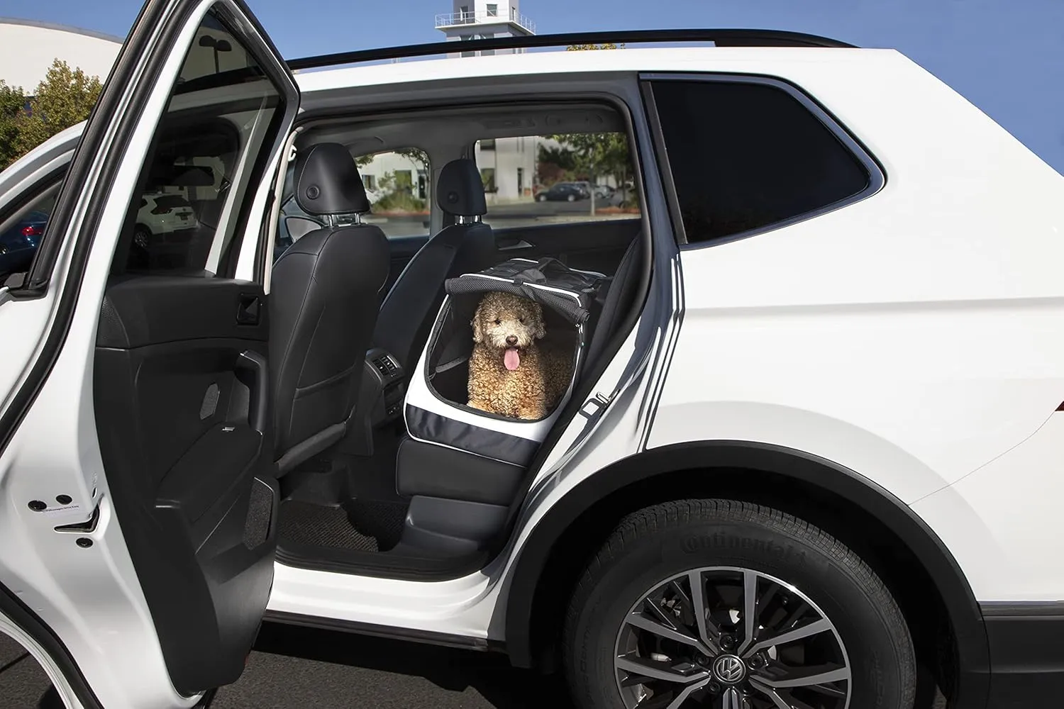 Sherpa Forma Frame Crash-Tested Travel Pet Carrier - Black, Extra Large