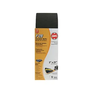Shopsmith 21 in. L x 3 in. W Ceramic Sanding Belt 120 Grit Fine 1 pc.