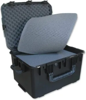 SKB 3I-2317-14BC iSeries 23" x 17" x 14"-Cubed Foam w/Wheels, Black