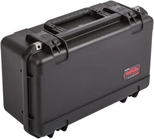 SKB Cases 3i-2011-8B-E iSeries 2011-8 Waterproof Case (Empty), Ultra high-strength polypropylene copolymer resin, Resistant to corrosion and impact damage, Continuous molded-in hinge