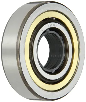 SKF QJ 311 MA Angular Contact Ball Bearing, ABEC 1 Precision, Four-Point Contact Design, Brass Cage, 35° Contact Angle, Normal Clearance, Open, Metric, 55mm Bore, 120mm OD, 29mm Width