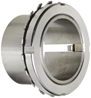 SKF SNW 20X3.7/16 Adapter Sleeve, Inch, 3-7/16" Shaft Size, Used With 1200K and 1300K Series Ball Bearings, 22200K Series Roller Bearings