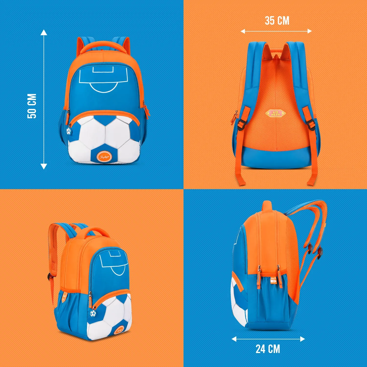 Skybags BUDDY PLUS SCBP FOOTBALL