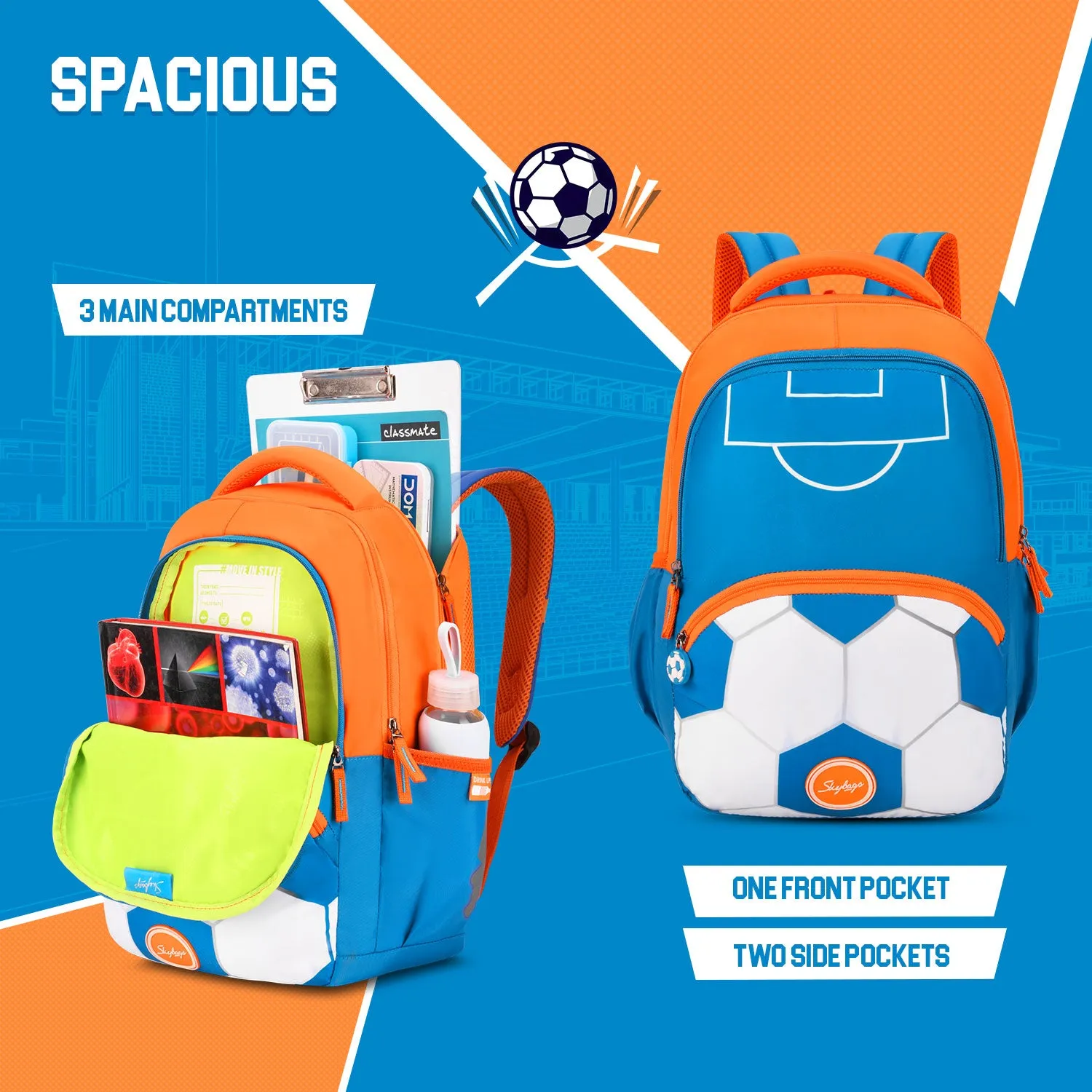 Skybags BUDDY PLUS SCBP FOOTBALL