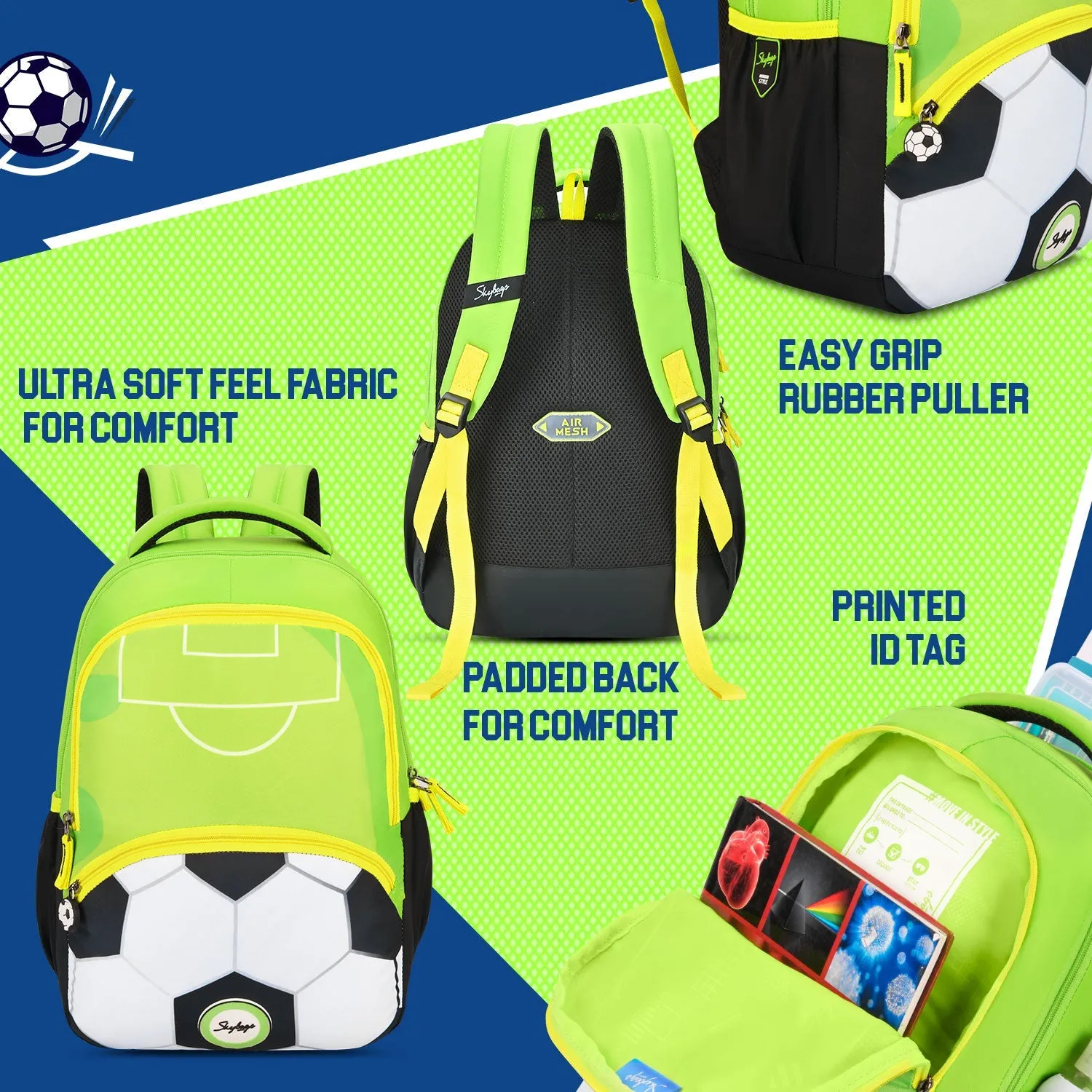 Skybags BUDDY PLUS SCBP FOOTBALL
