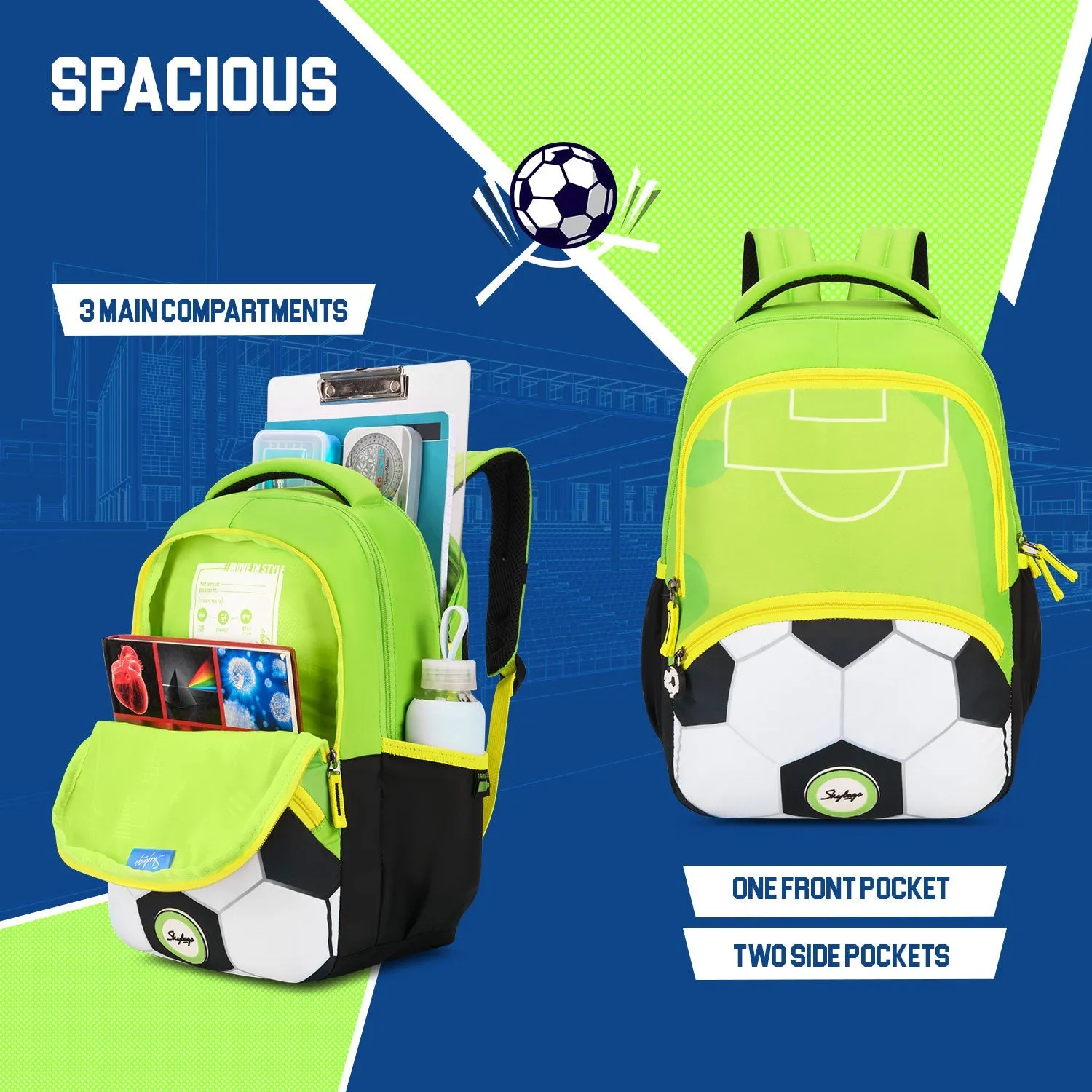 Skybags BUDDY PLUS SCBP FOOTBALL