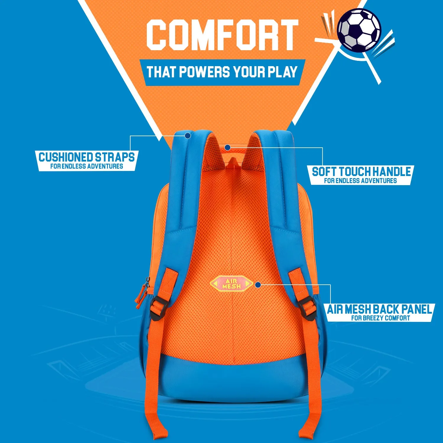Skybags BUDDY PLUS SCBP FOOTBALL