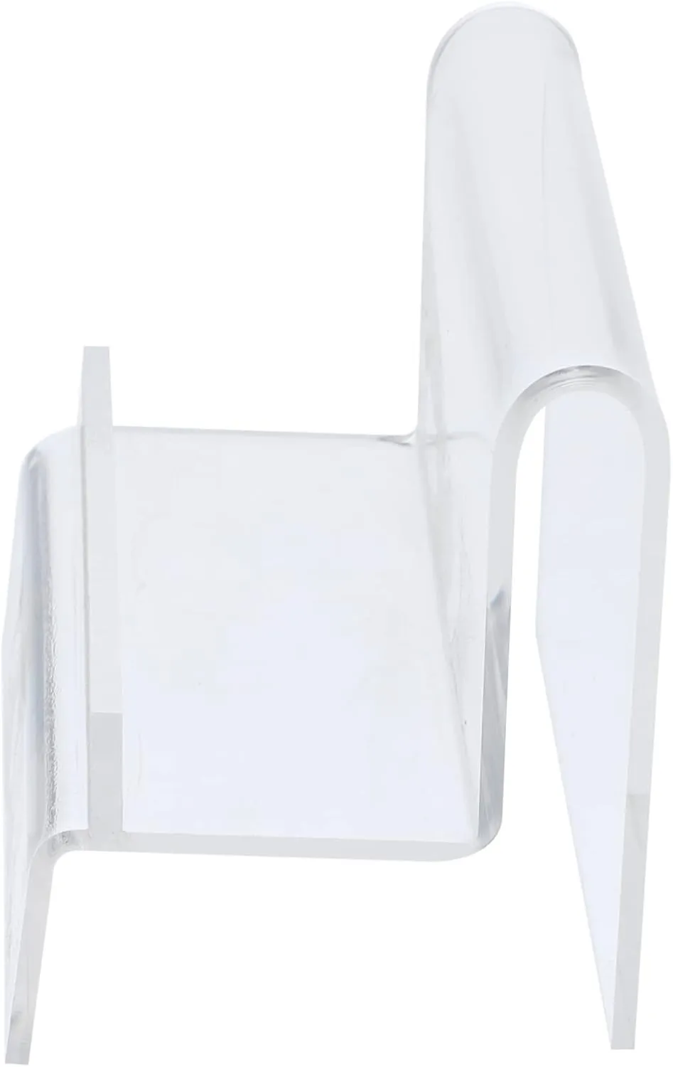 Slim Card Holder Display Acrylic Jewelry Organizer Bookmarks Holder for Display Purse Stand