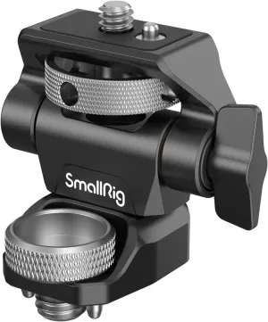 SmallRig Adjustable Camera Monitor Mount for ARRI-Style (Upgrade), 360° Swivel and 180° Tilt Monitor Holder Anti-Twist Support 5” and 7” Field Monitor