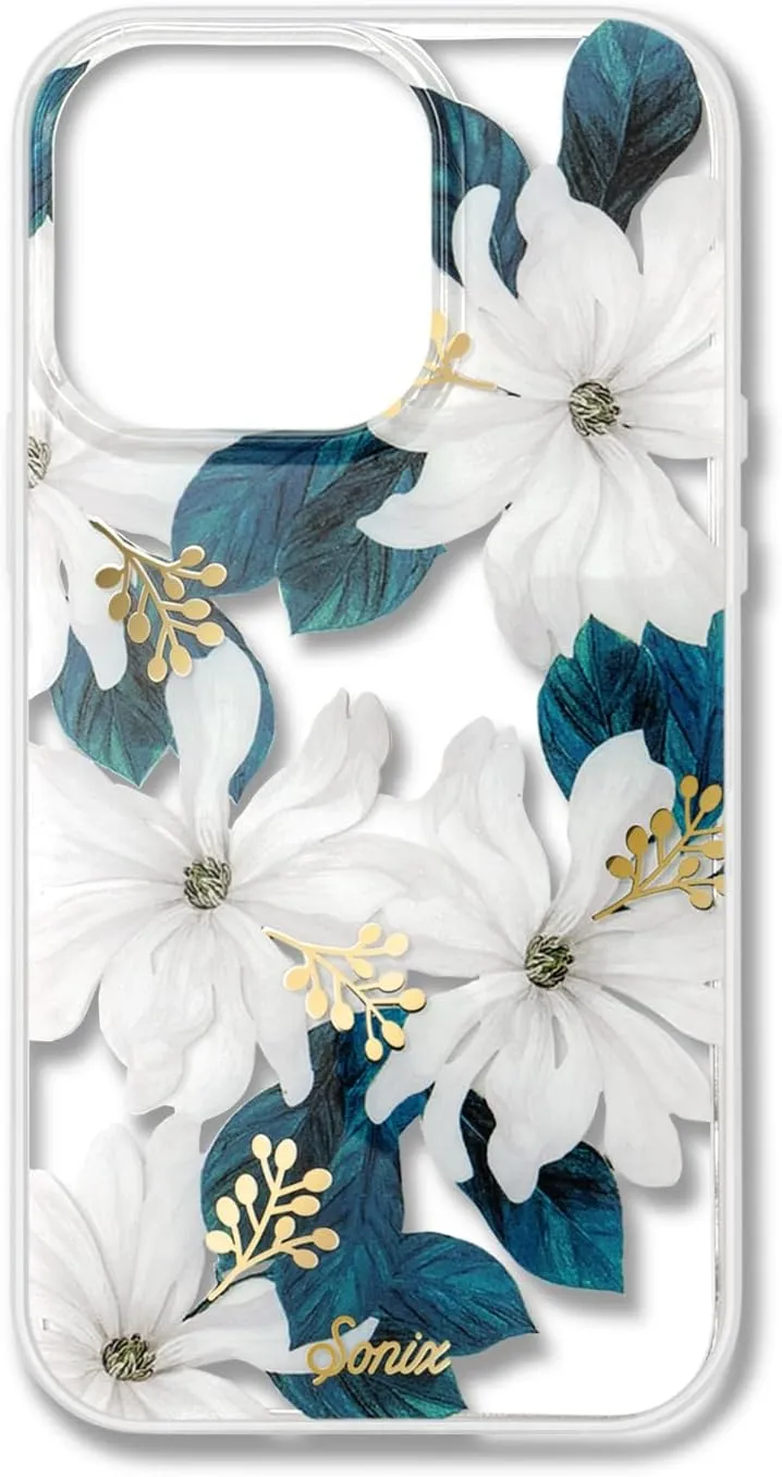 Sonix Case for iPhone 15, 14, 13 | Compatible with MagSafe | 10ft Drop Tested | Delilah Flower