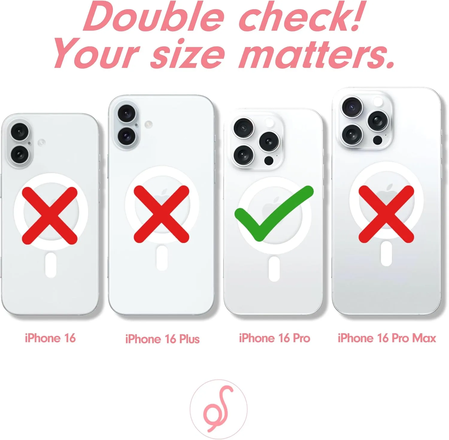 Sonix Case for iPhone 16 Pro | Compatible with MagSafe | 10ft Drop Tested | Checkered Neutrals