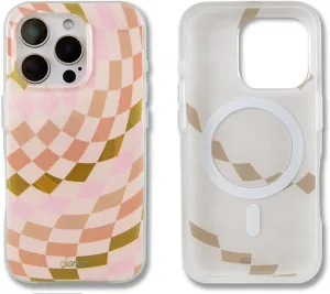 Sonix Case for iPhone 16 Pro | Compatible with MagSafe | 10ft Drop Tested | Checkered Neutrals