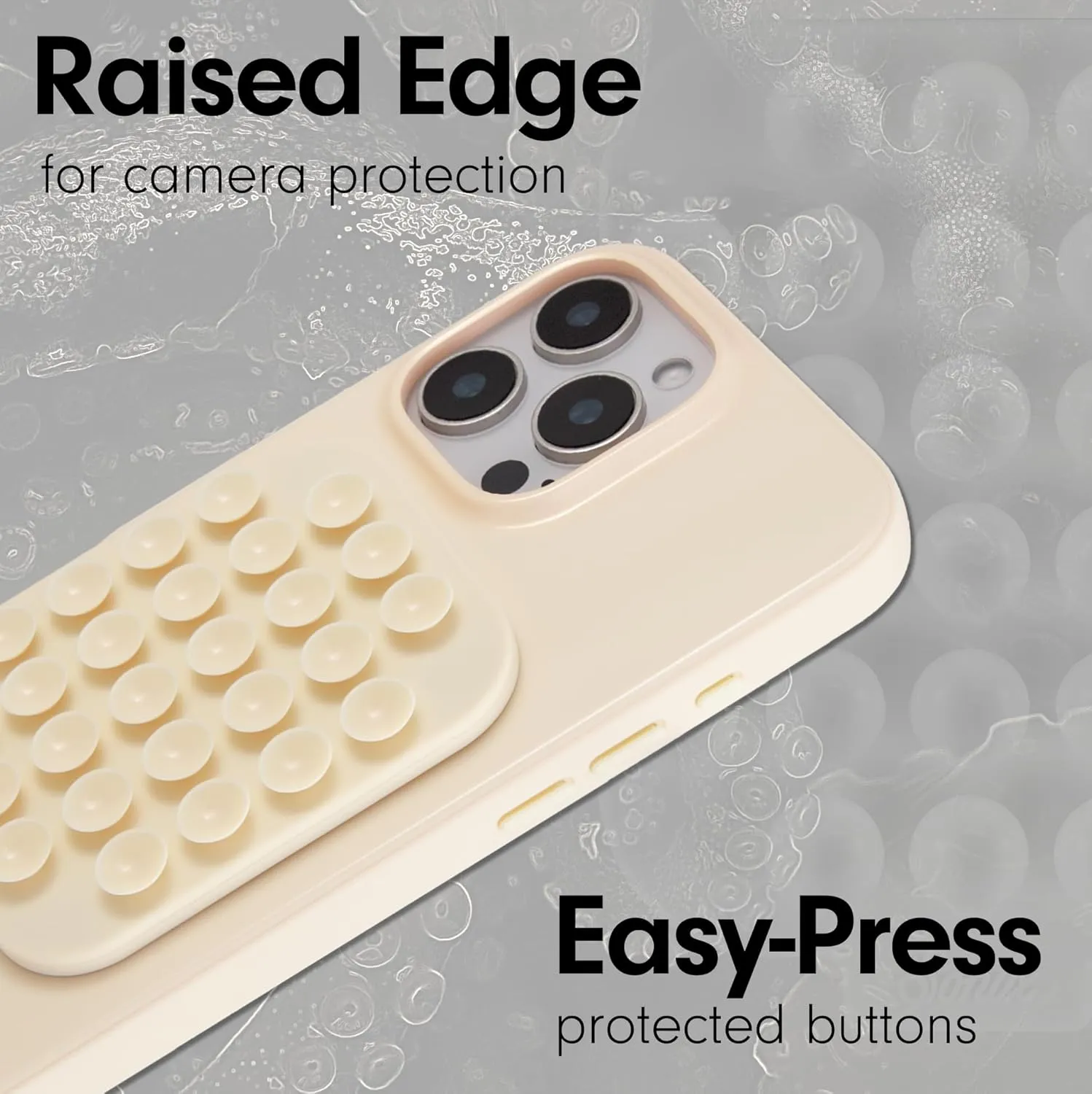 Sonix Case for iPhone 16 Pro Max with Magnetic Suction Mount | Compatible with MagSafe | 10ft Drop Tested | Linen