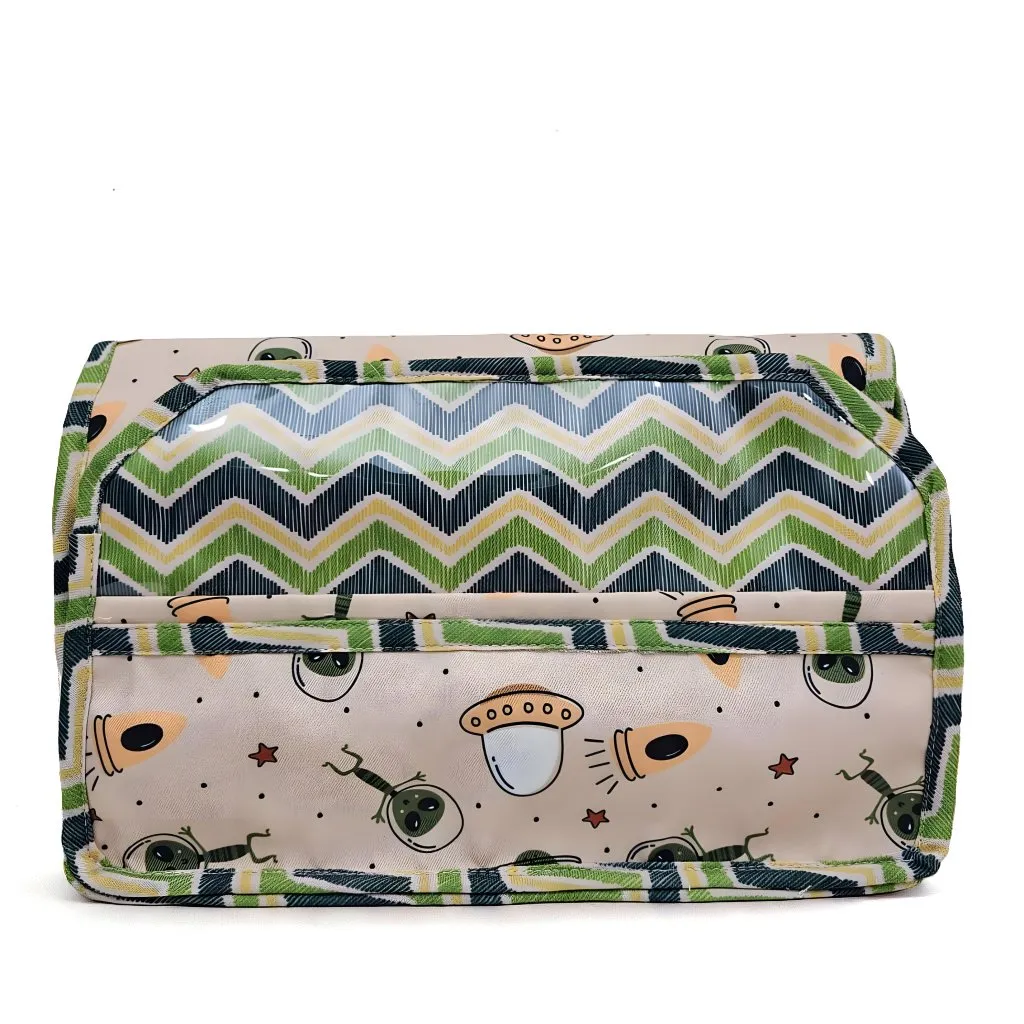 SPACE INVADERS PRINT Big Bangle Organizer