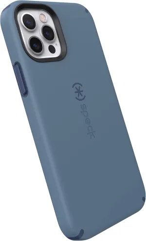 Speck Products Candyshell Pro Case fits iPhone 12 and 12 Pro, 6.1" Model, Compatible with MagSafe, Mystery Blue/Faded Denim