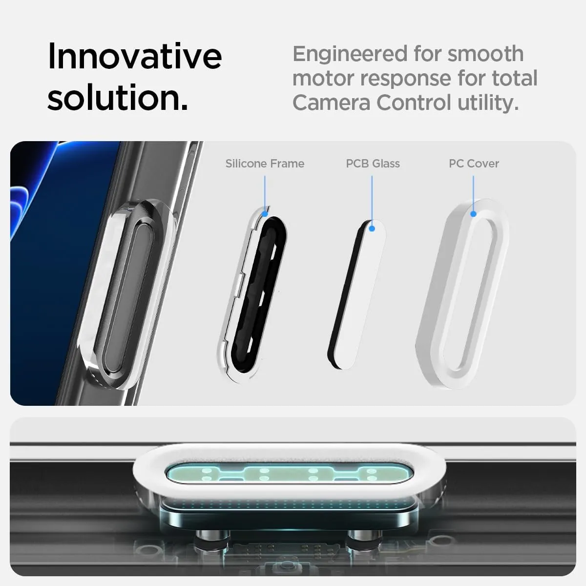 Spigen for iPhone 16 Pro Case, Ultra Hybrid T MagFit [Camera Control Button Coverage] [Anti-Yellowing] [Compatible with Magsafe] - Graphite