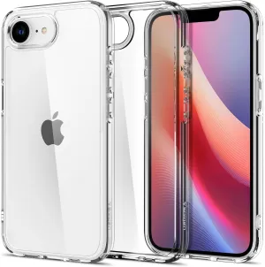 Spigen for iPhone 16e Case, Ultra Hybrid [Anti-Yellowing] [Military-Grade Protection] - Clear