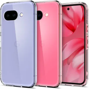 Spigen for Pixel 9a Case, Ultra Hybrid (2025) [Anti-Yellowing] [Military-Grade Protection] - Crystal Clear