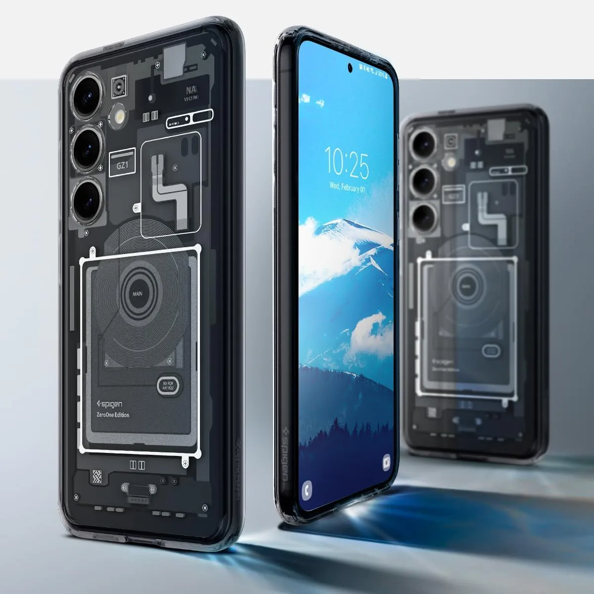 Spigen Ultra Hybrid Designed for Galaxy S24 Case (2024) [Anti-Yellowing], [Military-Grade Protection] - Zero One
