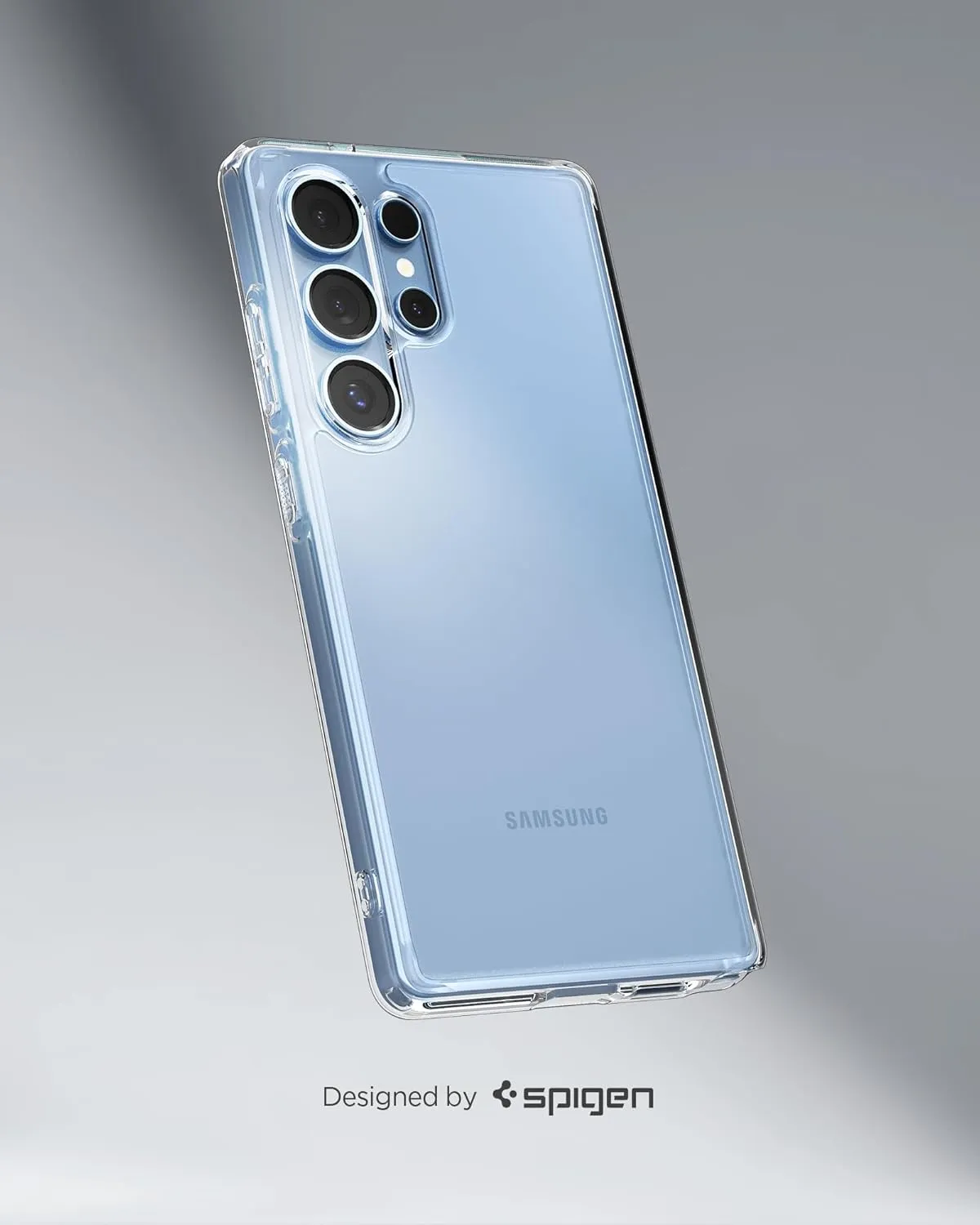 Spigen Ultra Hybrid Designed for Galaxy S25 Ultra Case (2025) [Anti-Yellowing], [Military-Grade Protection] - Crystal Clear