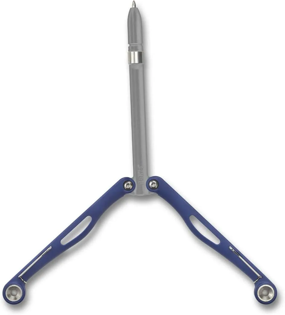 Spyderco - BaliYo Twin Handled High Performance Heavy Duty Pen - Dark Blue/Gray - YCN102