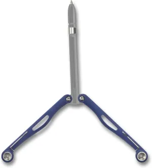 Spyderco - BaliYo Twin Handled High Performance Heavy Duty Pen - Dark Blue/Gray - YCN102