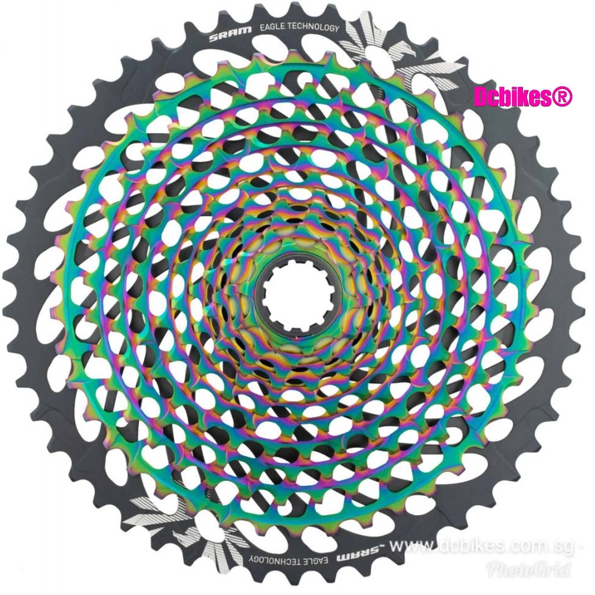 Sram 12 Speed XX1 Eagle XG-1299 Oil Slick Rainbow 10T-52T Cassette XD Driver Body