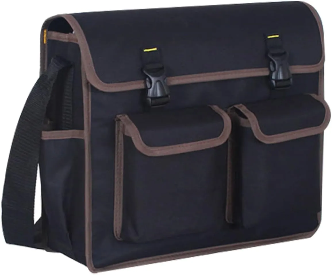 STOBOK Electrician's Tool Pouch Large Storage Oxford Work Bag Tool Bag Organizer Diy Electrician Essential