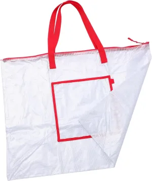 Storage Bag for Art Supplies Large Size Handle and Zipper Pvc Rainproof for Students