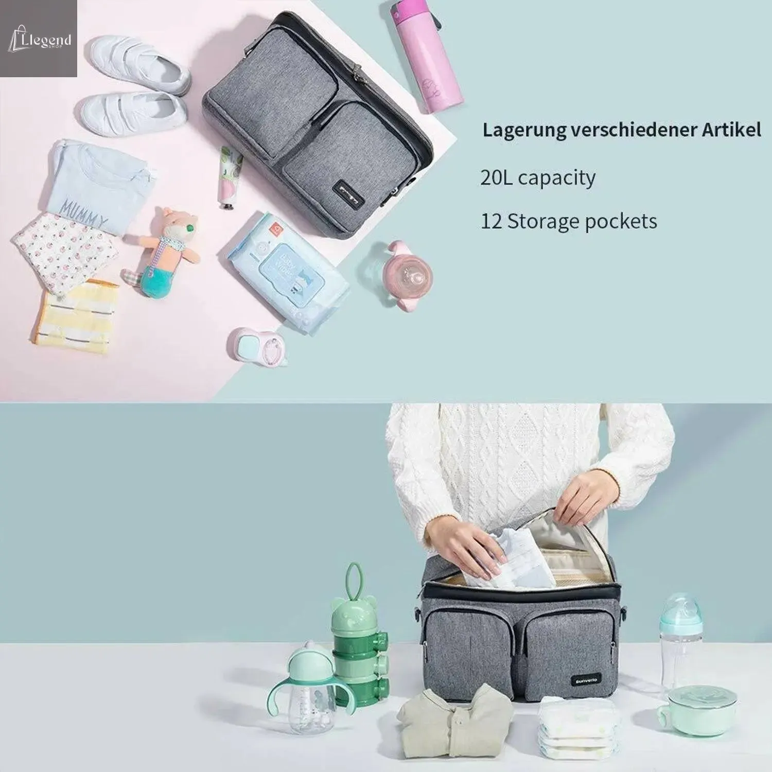 Stroller Organizer Caddy Bag