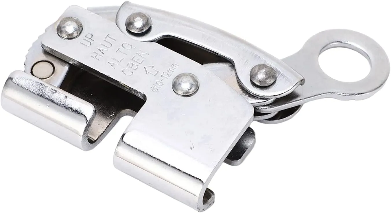Strong Alloy in Steel Steel in Climbing with Rope Block with the Integrated Spring for Fire Drop