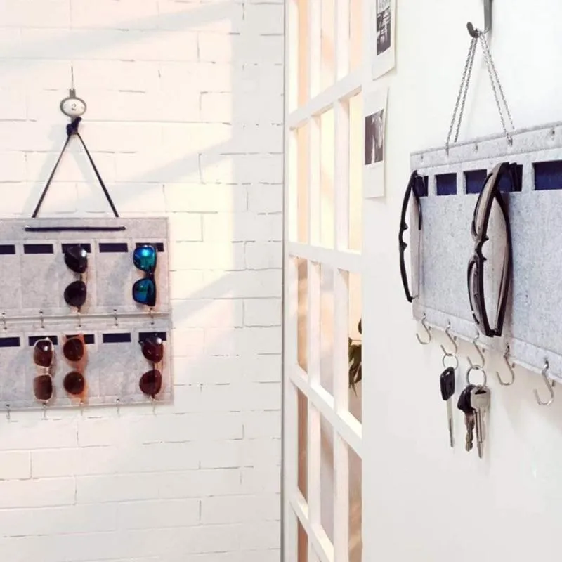 Sunglasses wall organizer