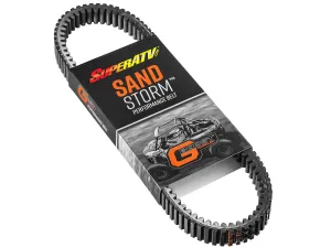 SuperATV Heavy Duty Sand Storm CVT Drive Belt Compatible with Textron Wildcat XX, Stronger Than Stock, Smooth Engagement, High-Torque Handling, Heat Treated, See Fitment