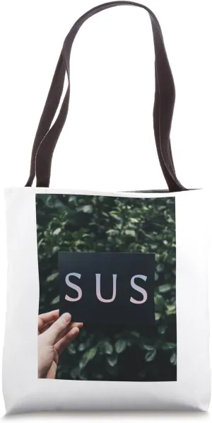 Suspicious Suspect IYKYK Funny Game Meme Humor Quote Fun Tote Bag