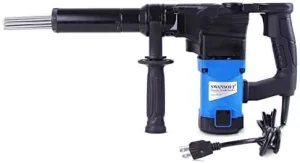 SWANSOFT 1100W High-Power Pistol Grip Needle Scaler, Industrial Grade Needle Scaler for Removal of Rust, Weld Slag and Paint, Electric Needle Scaler