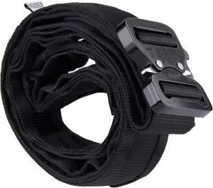 Tactical Belts for Men Military Style Hiking Rigger 1.5" Nylon Web Work Belt with Heavy Duty Quick Release Metal Buckle Black