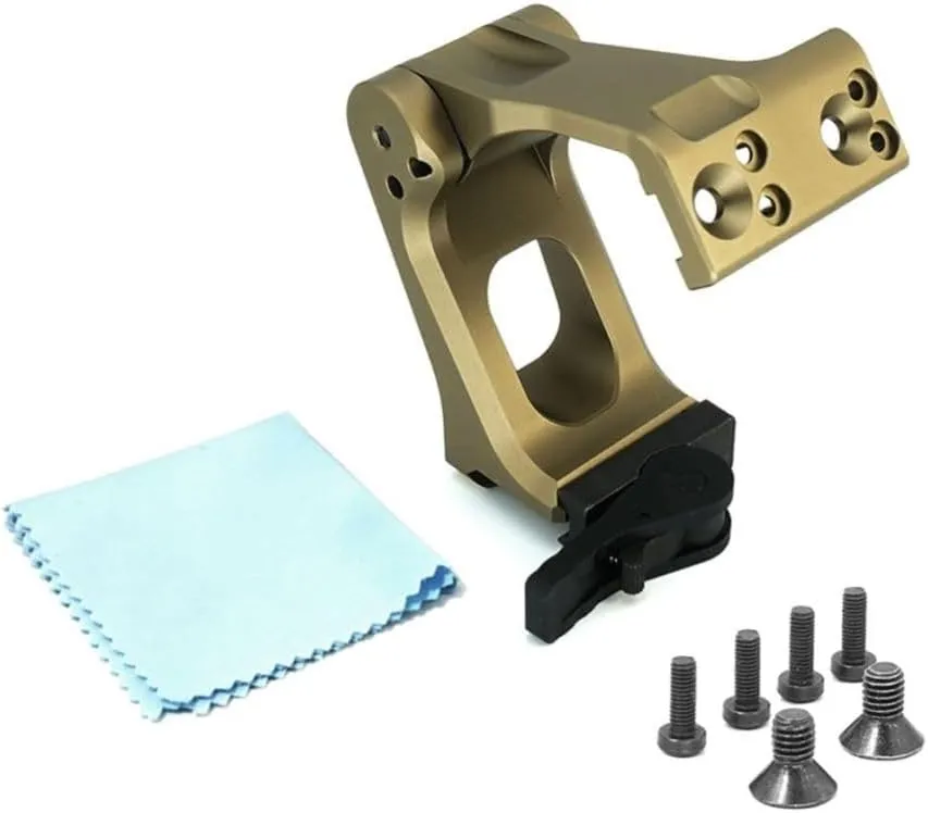 Tactical FTC Magnifier Mount with Fast QD Lever 2.91" Optical Centerline Height，Quick Release & Flip-to-Center (FTC) Mechanism，CNC Aluminum，Compatible G30，G23，G33，G43，G45，Mirco 3X，Mirco 6X Etc
