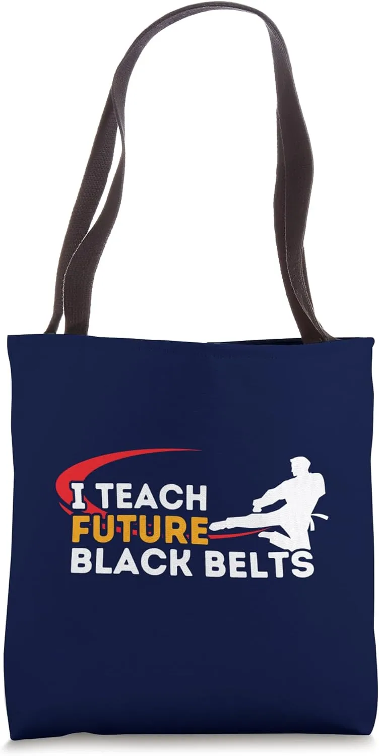 Taekwondo Black Belter Martial Artist Mixed Martial Arts Tote Bag
