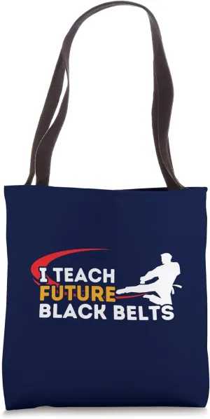 Taekwondo Black Belter Martial Artist Mixed Martial Arts Tote Bag
