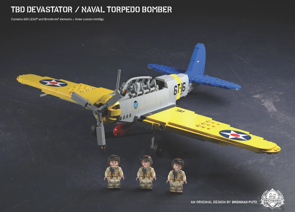 TBD Devastator – WWII Torpedo Bomber
