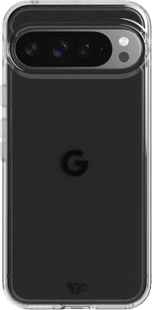 Tech21 EvoClear Case for Google Pixel 9 Pro XL - Impact Protection - Anti-Yellowing - Clear Case